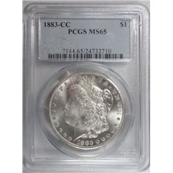 1883CC  Morgan $ $ PCGS65