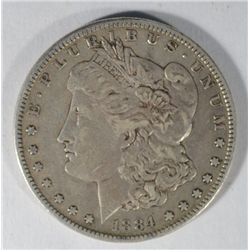 1884-S Morgan Dollar XF-AU ORIGINAL