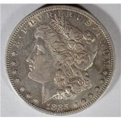 1885-S MORGAN DOLLAR XF-AU ORIGINAL