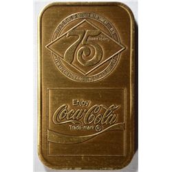 1901-1976 COKE BAR BRONZE