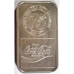 COKE BAR 1 OZ .999 SILVER FLORIDA