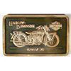 Image 1 : HARLEY DAVIDSON 1 OZ .999 SILVER "1930 VL 74"