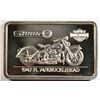 Image 1 : HARLEY DAVIDSON 1 OZ .999 SILVER "1947 FL 74 KNUCKLEHEAD"