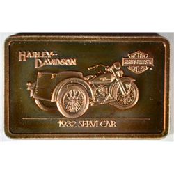 HARLEY DAVIDSON 1 OZ .999 SILVER "1932 SERVI CAR"