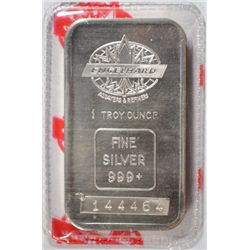1 OZ ENGELHARD .999 SILVER MAPLE LEAF