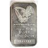 Image 1 : 1 OZ ENGELHARD .999 SILVER BALD EAGLE