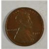 Image 1 : 1917-D LINCOLN ONE CENT CH BU R+B TYPICAL WEAK STRIKE REV
