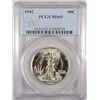 Image 1 : 1942 WALKING LIBERTY HALF DOLLAR PCGS MS65 GEM