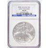 Image 1 : 2006-W AMERICAN SILVER EAGLE EARLY RELEASE NGC MS-69