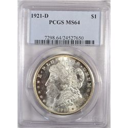 1934-D PEACE DOLLAR ICG MS62 BLAST WHITE, EST. $200.00-$215.00