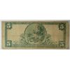 Image 2 : $5.00 NATIONAL 1902 CHASE NATIONAL BANK, NY VG