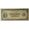 Image 1 : $1.00 FEDERAL RESERVE BANK 1918 CLEVELAND, OHIO GOOD