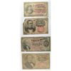 Image 1 : 4 DIFFERENT FRACTIONAL CURRENCY PIECES FAIR