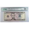 Image 1 : 2006 $5.00 PMG 66 EPQ ALL "6" SERIAL NUMBER, RARE