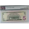 Image 2 : 2006 $5.00 PMG 66 EPQ ALL "6" SERIAL NUMBER, RARE