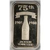 Image 2 : COKE BAR 1 OZ .999 SILVER JACKSON, TN