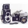 Image 1 : "Yashica 44 LM"  und "Ricoh Singlex" (TLR