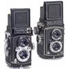 Image 1 : "Yashica Mat-124" und "Walzflex" (Twin lens