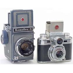 Seltene "Komaflex-S" und "Bolsey" (TLR
