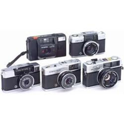 5 Kameras "Olympus"