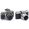 Image 1 : "Exakta Varex IIb" und "Praktica FX2"