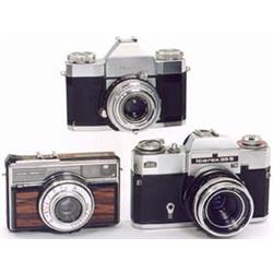 3 X Zeiss Ikon Contaflex Icarex Un