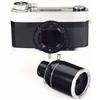 Image 1 : Mikroskopkamera Zeiss Ikon: "Contarex" und Mikroskopadapter, 1970
