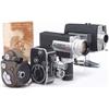 Image 1 : Bolex, Revere, Minolta & Bell + Howell: 4 Super- und Normal-8-Kameras, 1950-70 o. L