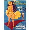 Image 1 : Marilyn Monroe Movie Poster/Großes Filmplakat "Das verflixte 7. Jahr" mit Marilyn Monroe, um 1955