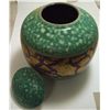 Image 5 : Raku Painted & Glazed Pottery with Lid - Rick Loewenkamp