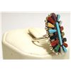 Image 2 : Zuni Multi-Stone Cluster Sterling Silver Women's Ring - Valencia Halusewa