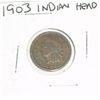 Image 1 : 1903 INDIAN HEAD PENNY *NICE COIN - PLEASE LOOK AT PICTURE TO DETERMINE GRADE*!!