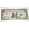 Image 1 : 1957 B SERIES $1 SILVER CERTIFICATE BILL SERIAL # X81653867A *PLEASE LOOK AT PIC TO DETERMINE GRADE*