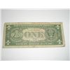 Image 2 : 1957 B SERIES $1 SILVER CERTIFICATE BILL SERIAL # R01584141A *PLEASE LOOK AT PIC TO DETERMINE GRADE*