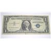 Image 1 : 1957 B SERIES $1 SILVER CERTIFICATE BILL SERIAL # Y10466406A *PLEASE LOOK AT PIC TO DETERMINE GRADE*