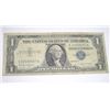 Image 1 : 1957 B SERIES $1 SILVER CERTIFICATE BILL SERIAL # S32009457A *PLEASE LOOK AT PIC TO DETERMINE GRADE*