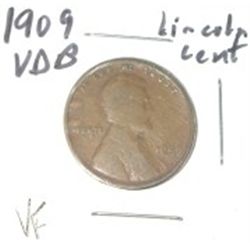 1909 "VDB" LINCOLN CENT *VERY RARE EARLY YEAR VERY FINE GRADE*!!