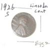 Image 1 : 1926-S LINCOLN CENT RED BOOK VALUE IS $45.00 *EXTREMELY RARE KEY DATE EXTRA FINE GRADE*!!