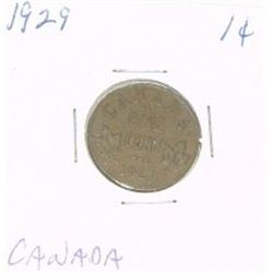 1929 CANADA 1 CENT PENNY *RARE NICE CANADIAN PENNY*!!