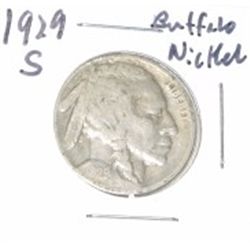 1929-S BUFFALO NICKEL *NICE COIN - PLEASE LOOK AT PICTURE TO DETERMINE GRADE*!!