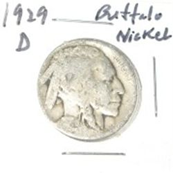1929-D BUFFALO NICKEL *NICE COIN - PLEASE LOOK AT PICTURE TO DETERMINE GRADE*!!