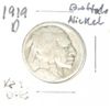 Image 1 : 1919-D BUFFALO NICKEL *EXTREMELY RARE KEY DATE PLEASE LOOK AT PICTURE TO DETERMINE GRADE*!!