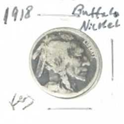 1918 BUFFALO NICKEL *KEY DATE PLEASE LOOK AT PICTURE TO DETERMINE GRADE*!!