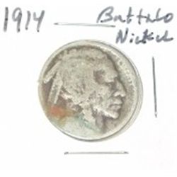 1914 BUFFALO NICKEL *EXTREMELY RARE KEY DATE PLEASE LOOK AT PICTURE TO DETERMINE GRADE*!!