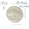 Image 1 : 1913 VARIETY 1 BUFFALO NICKEL *RARE KEY DATE PLEASE LOOK AT PICTURE TO DETERMINE GRADE*!!
