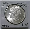 Image 1 : 1886 MORGAN SILVER DOLLAR RED BOOK VALUE IS $175.00 *RARE MS-65 HIGH GRADE*!!
