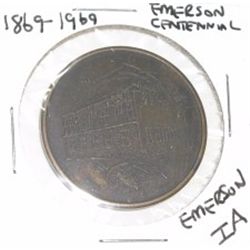 1869-1969 *EMERSON CENTENNIAL* EMERSON, IA!!