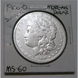 1900-O MORGAN SILVER DOLLAR *RARE MS-60 HIGH GRADE*!!