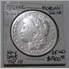 Image 1 : 1893-CC CARSON CITY MORGAN DOLLAR RARE TOP 10 RED BOOK VALUE IS $1900.00 *EXTREMELY RARE EF-40 GRADE