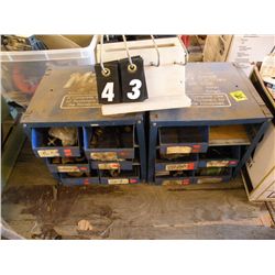 Qty 2 bolt bins